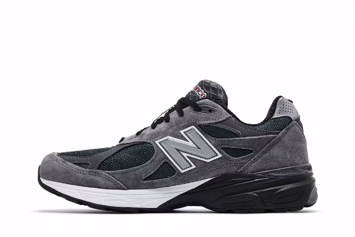 United Arrows x New Balance 990v3 Made in USA Dark Grey, view 4