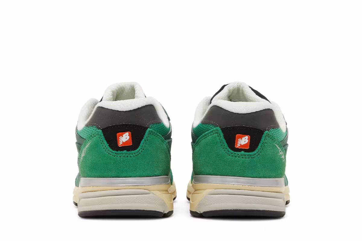 Teddy Santis x New Balance 990v3 Big Kid Green Gold, view 7