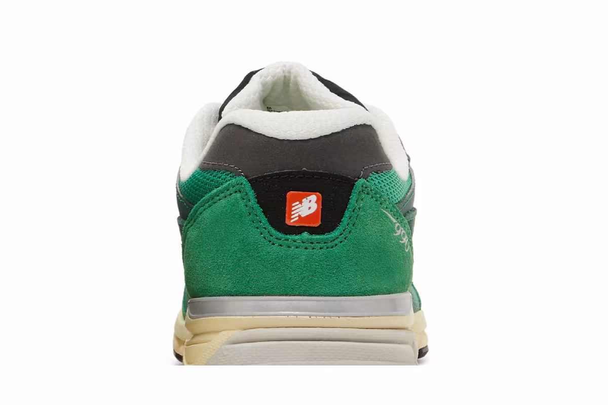 Teddy Santis x New Balance 990v3 Big Kid Green Gold, view 8