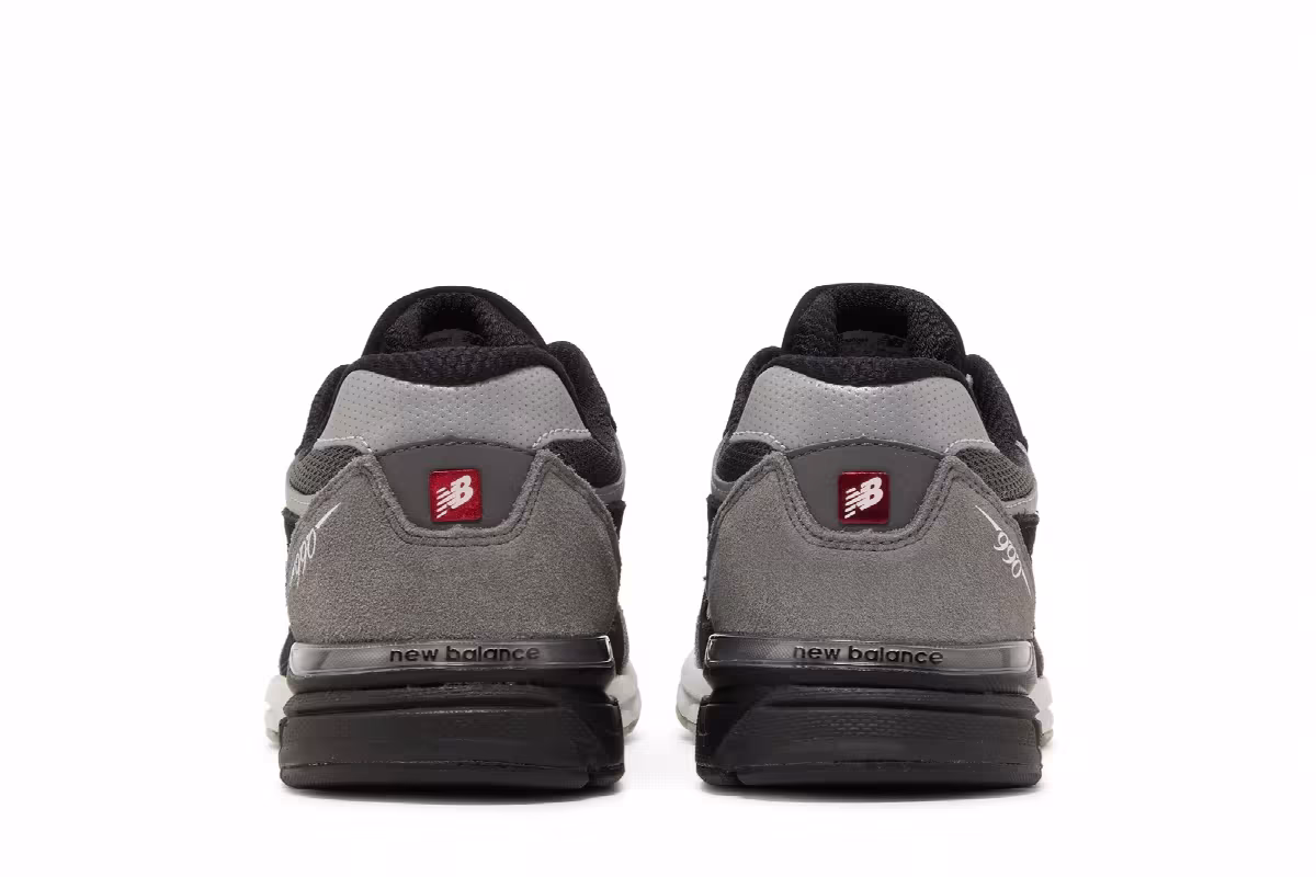 DTLR x New Balance 990v3 Big Kid GR3YSCALE, view 7