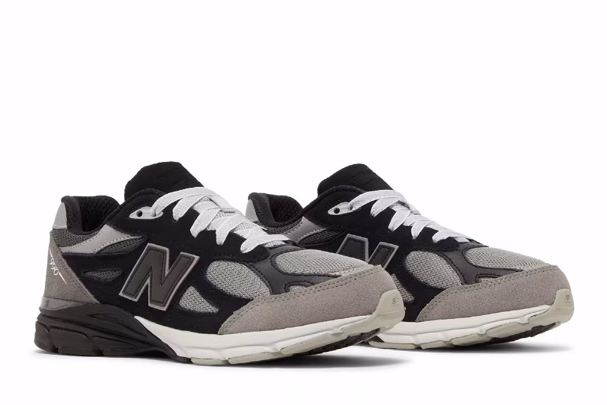DTLR x New Balance 990v3 Big Kid GR3YSCALE, view 9