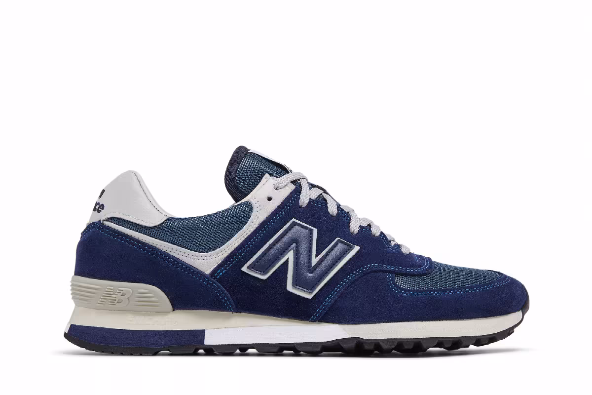 New Balance 576 Made in England 35th Anniversary - Medieval Blue, view 2