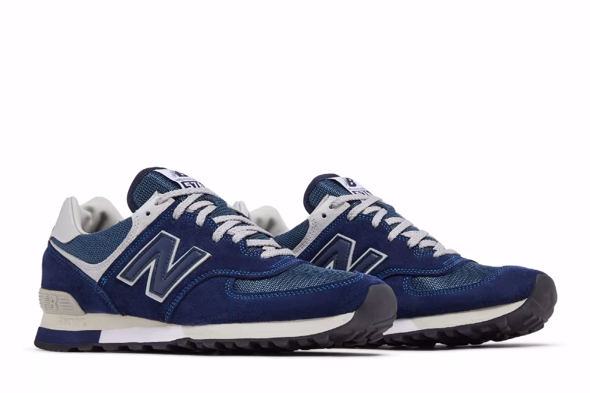New Balance 576 Made in England 35th Anniversary - Medieval Blue, view 9