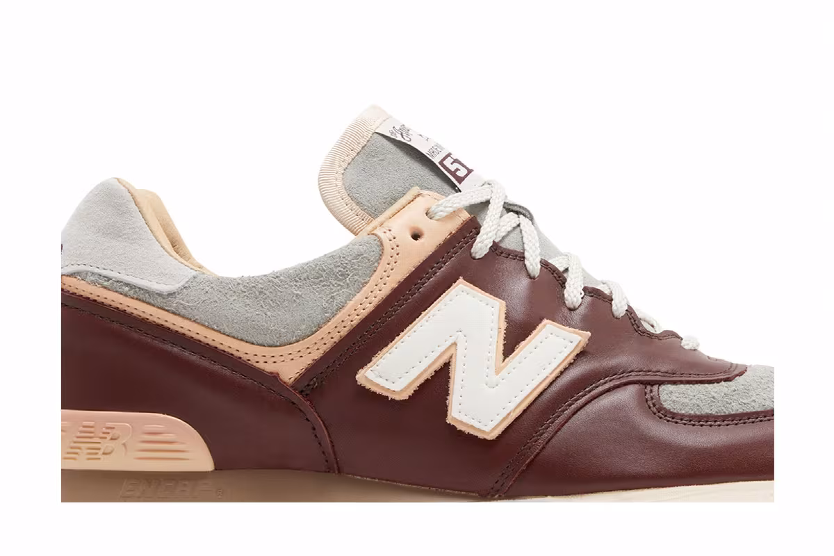 The Apartment x New Balance 576 Made in England Bitter Chocolate, view 3