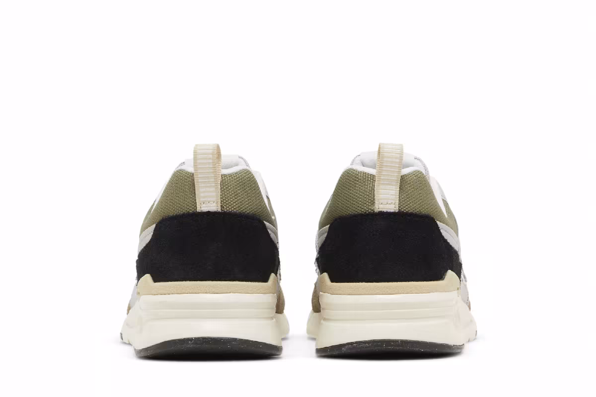 New Balance 997H Big Kid Raincloud Olive, view 7