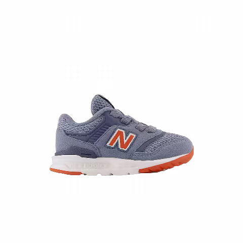 New Balance 997H Bungee Lace Toddler Wide 'Grey Poppy'