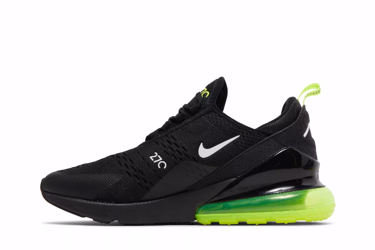 Nike Air Max 270 Black Neon, view 4
