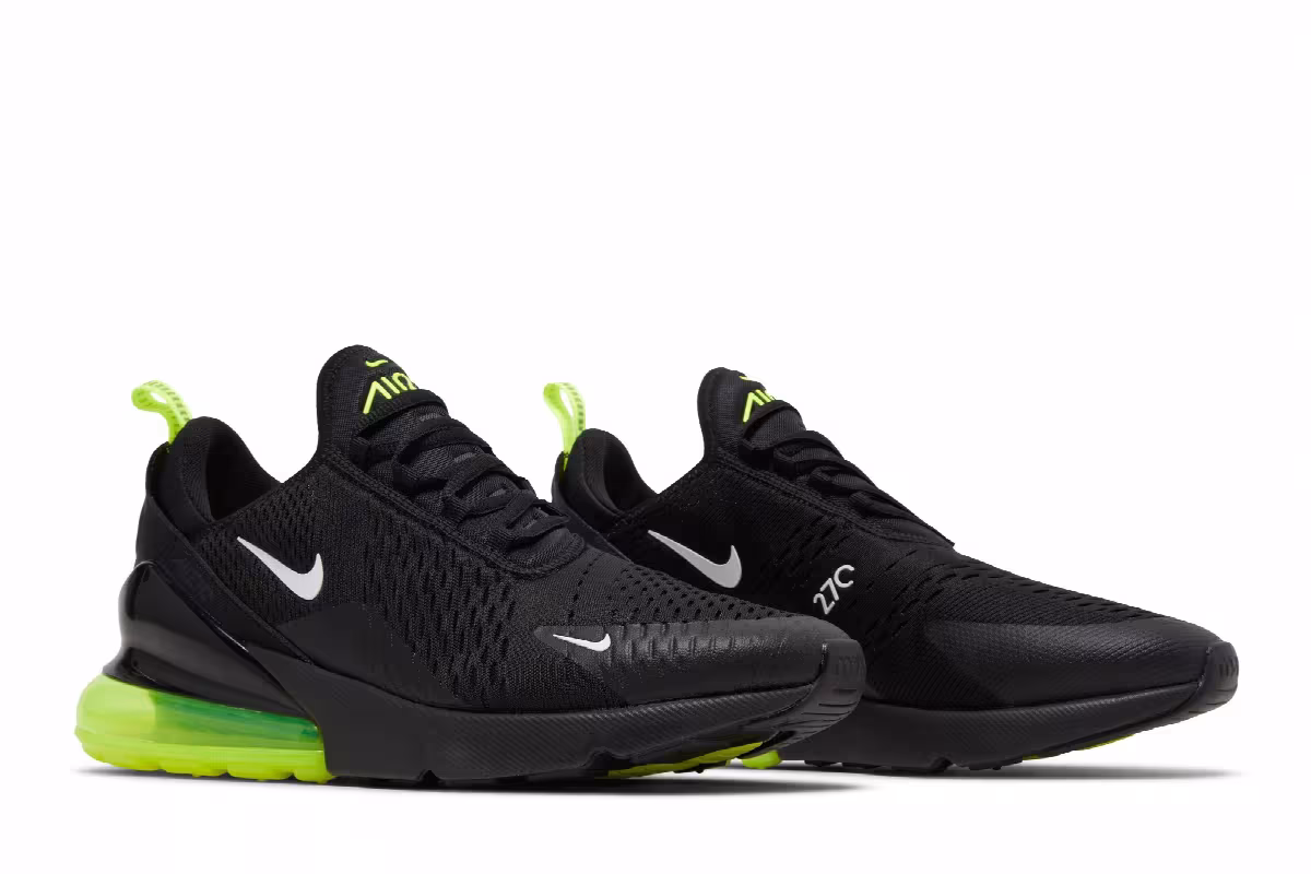 Nike Air Max 270 Black Neon, view 9