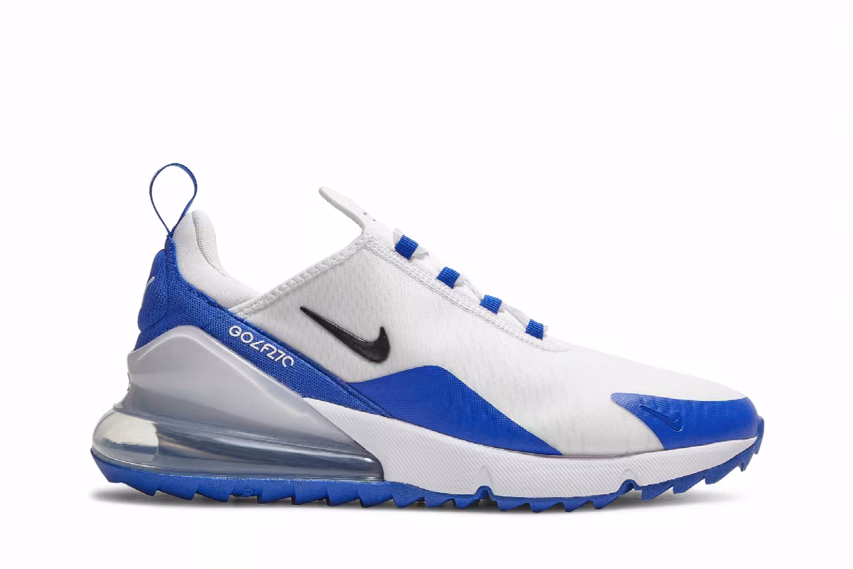 Nike Air Max 270 Golf White Racer Blue, view 2