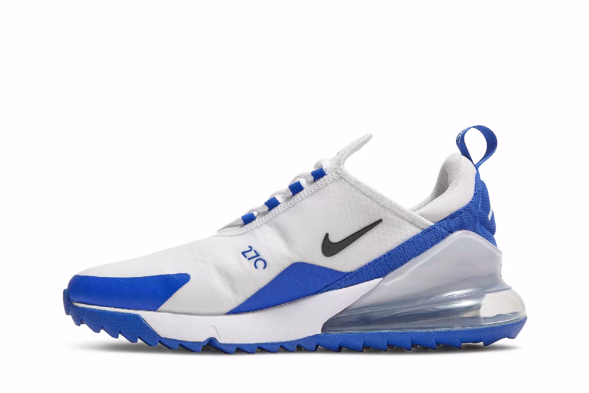 Nike Air Max 270 Golf White Racer Blue, view 4