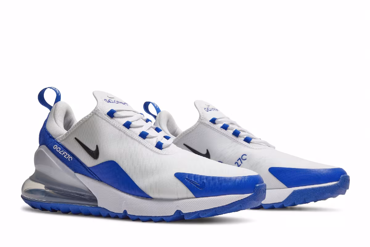 Nike Air Max 270 Golf White Racer Blue, view 9