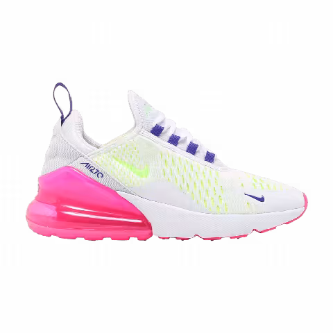 Nike Wmns Air Max 270 'White Pink Blast Volt'