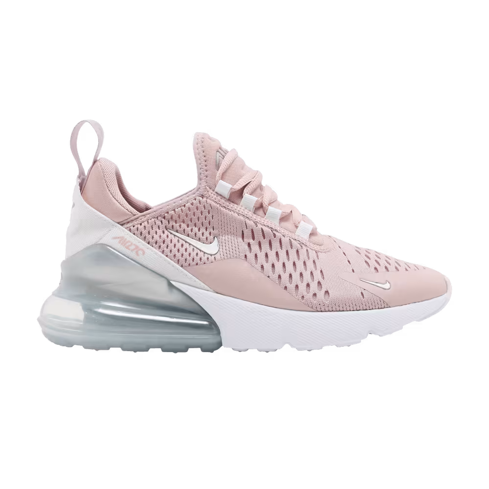 Nike Women's Air Max 270 Pink Oxford Metallic Silver