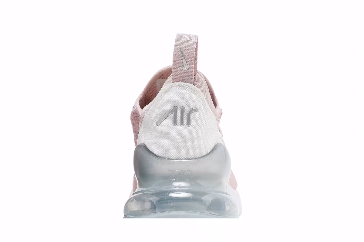 Nike Women's Air Max 270 Pink Oxford Metallic Silver, view 8