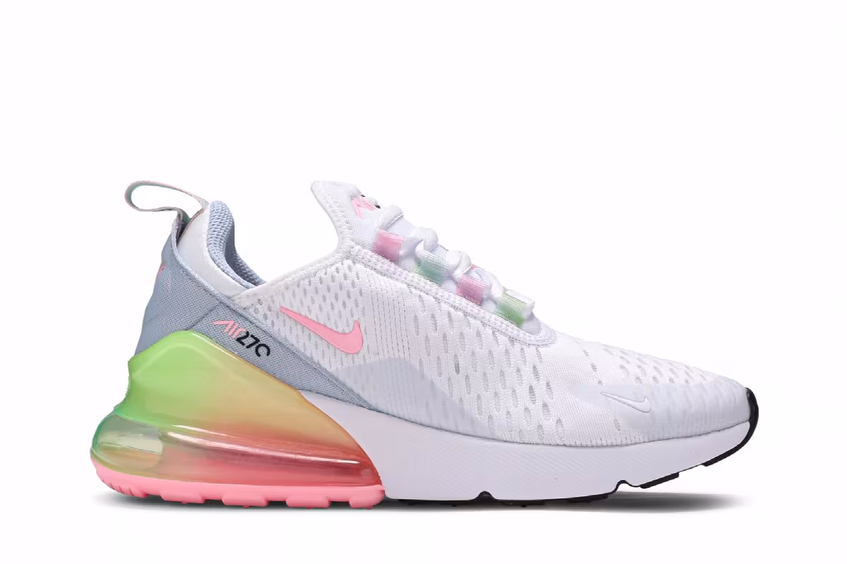 Nike Air Max 270 SE GS White Arctic Punch, view 2