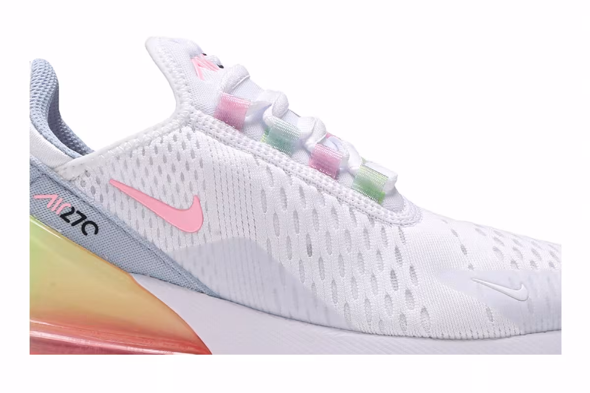 Nike Air Max 270 SE GS White Arctic Punch, view 3