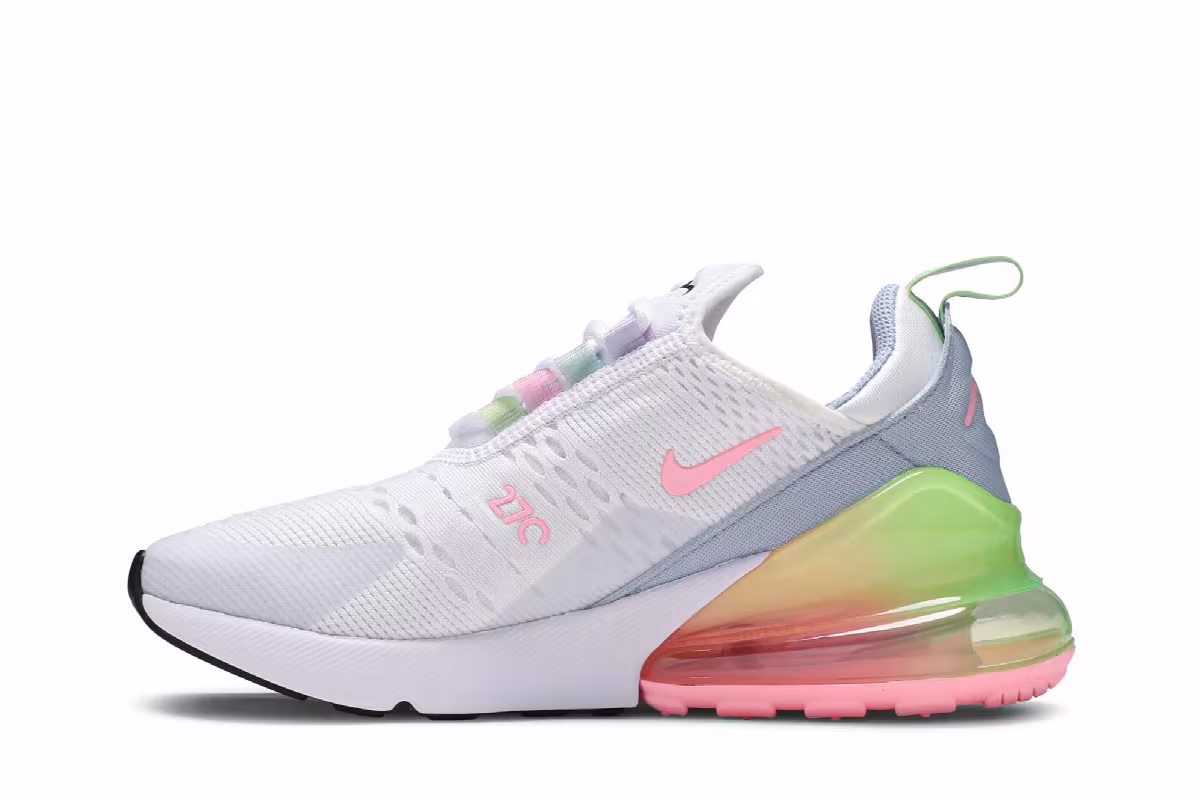 Nike Air Max 270 SE GS White Arctic Punch, view 4