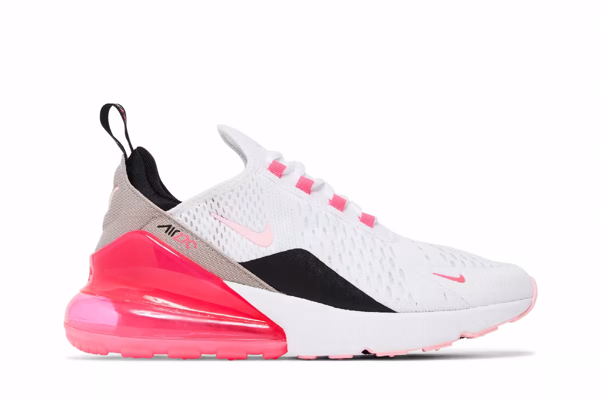 Nike Women's Air Max 270 Essential White Arctic Punch, view 2