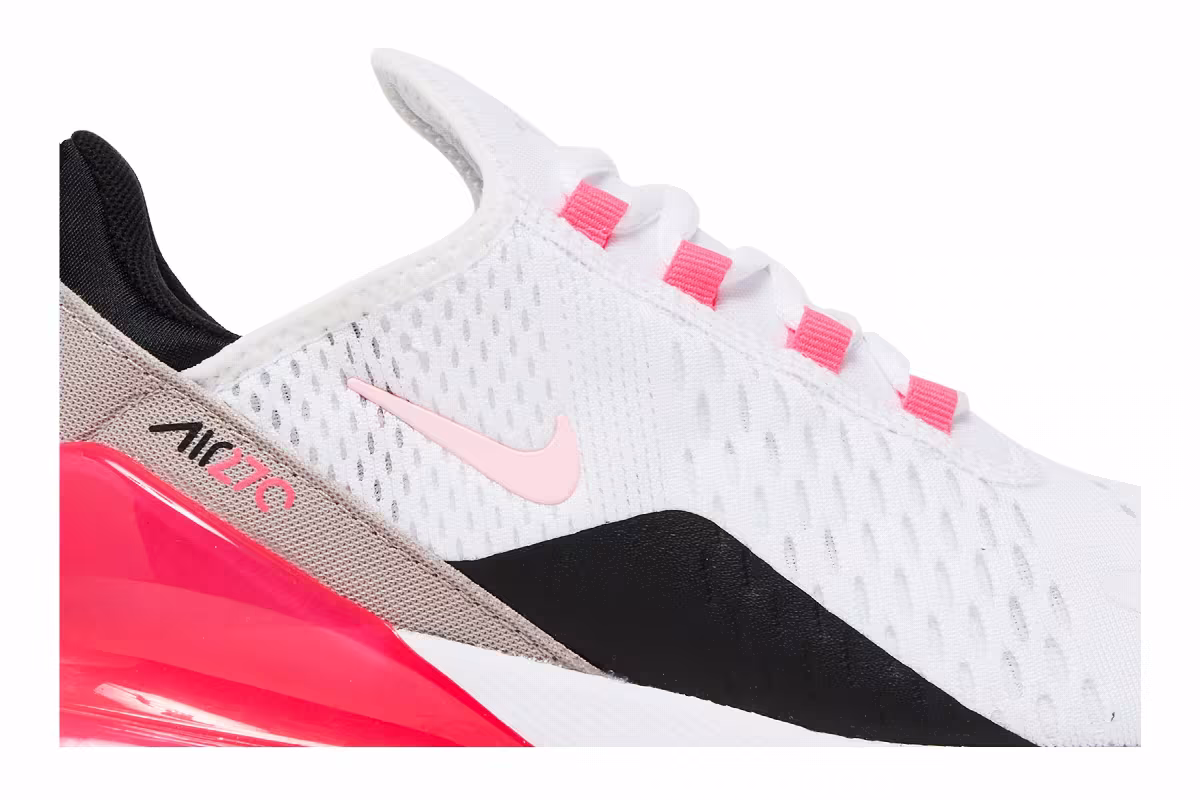 Nike Women's Air Max 270 Essential White Arctic Punch, view 3