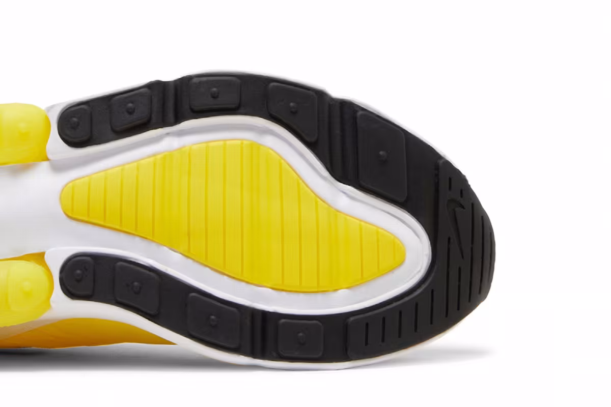Nike Women's Air Max 270 Yellow Strike, view 6