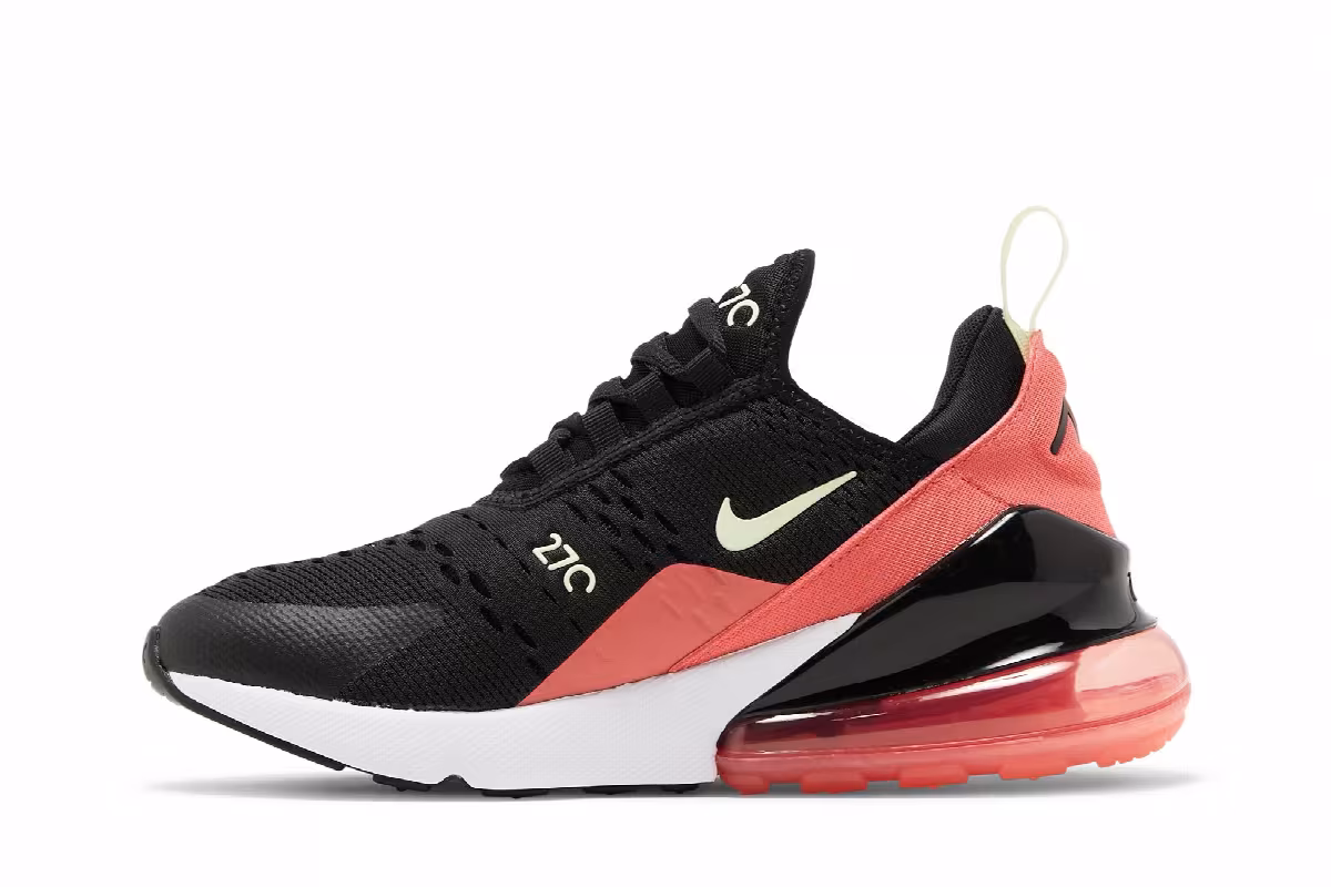Nike Women's Air Max 270 Black Magic Ember, view 4