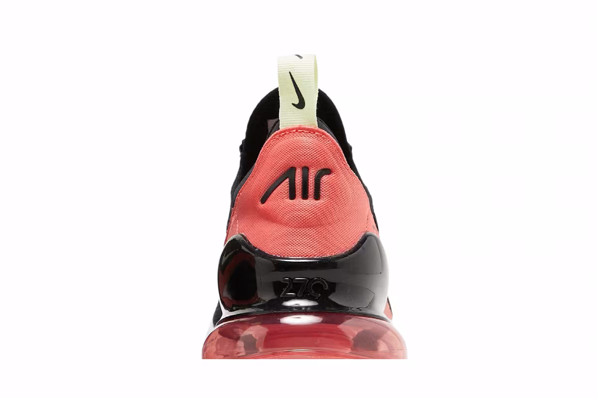 Nike Women's Air Max 270 Black Magic Ember, view 8
