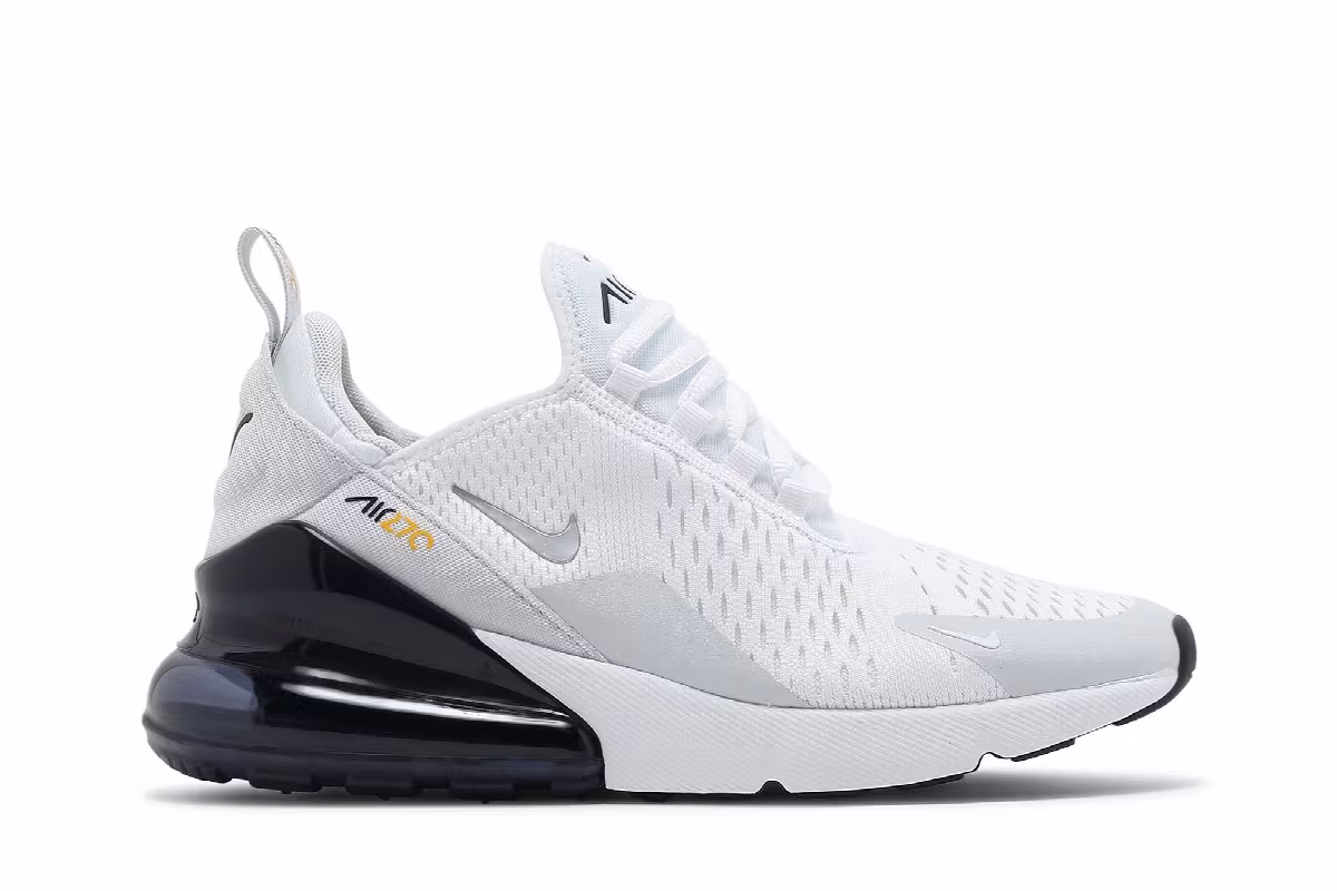 Nike Air Max 270 GS White Midnight Navy, view 2