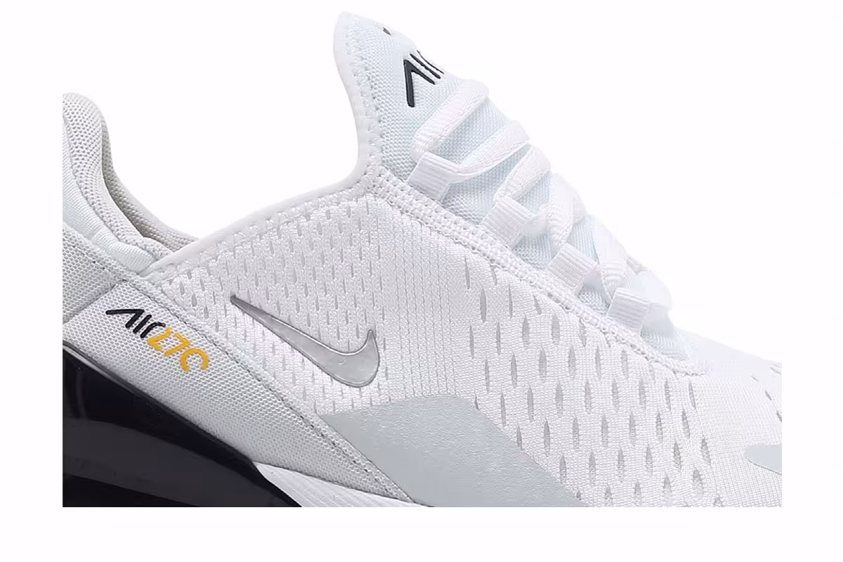 Nike Air Max 270 GS White Midnight Navy, view 3