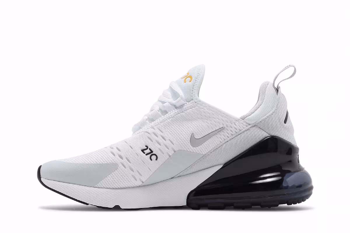 Nike Air Max 270 GS White Midnight Navy, view 4