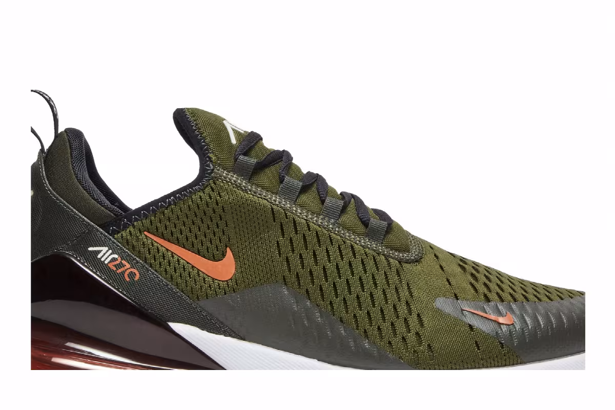 Nike Air Max 270 Rough Green Hot Curry, view 3