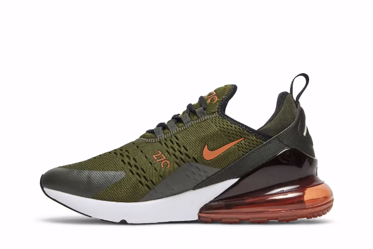 Nike Air Max 270 Rough Green Hot Curry, view 4