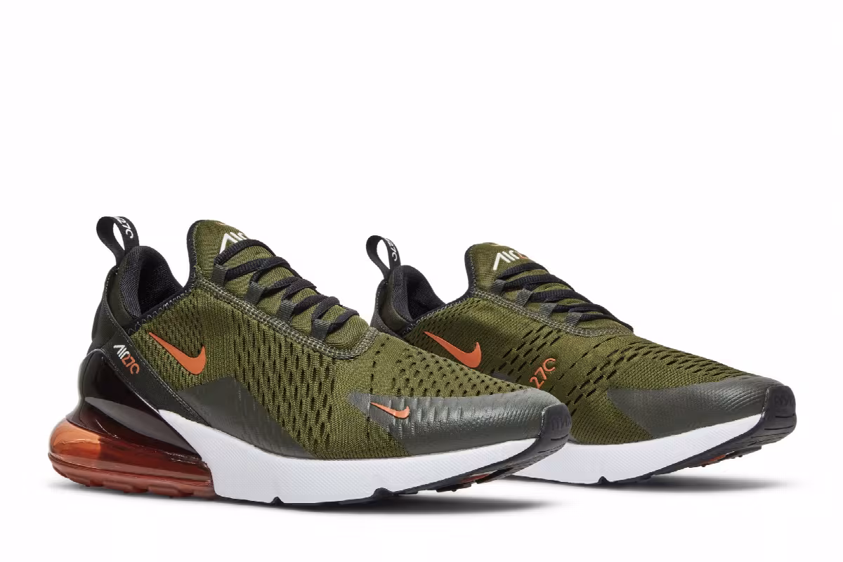 Nike Air Max 270 Rough Green Hot Curry, view 9
