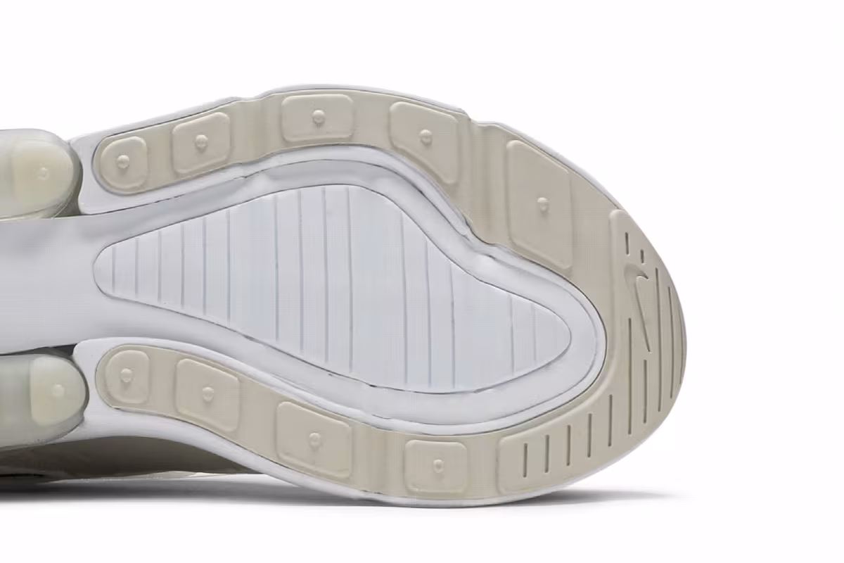 Nike Women's Air Max 270 White Desert Sand, view 6