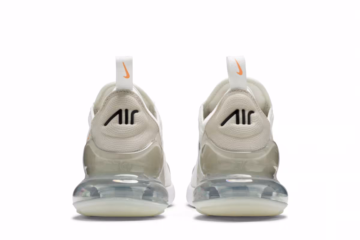 Nike Women's Air Max 270 White Desert Sand, view 7