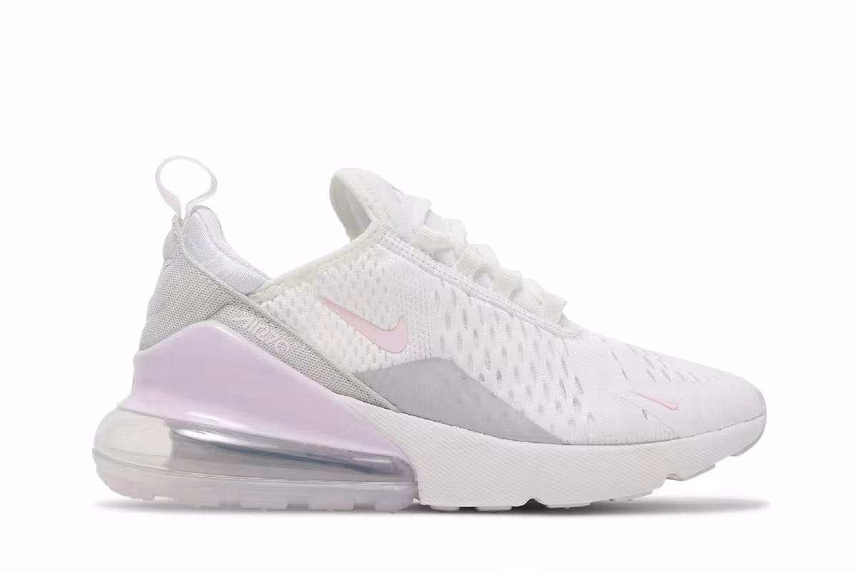 Nike Women's Air Max 270 Summit White Regal Pink, view 2