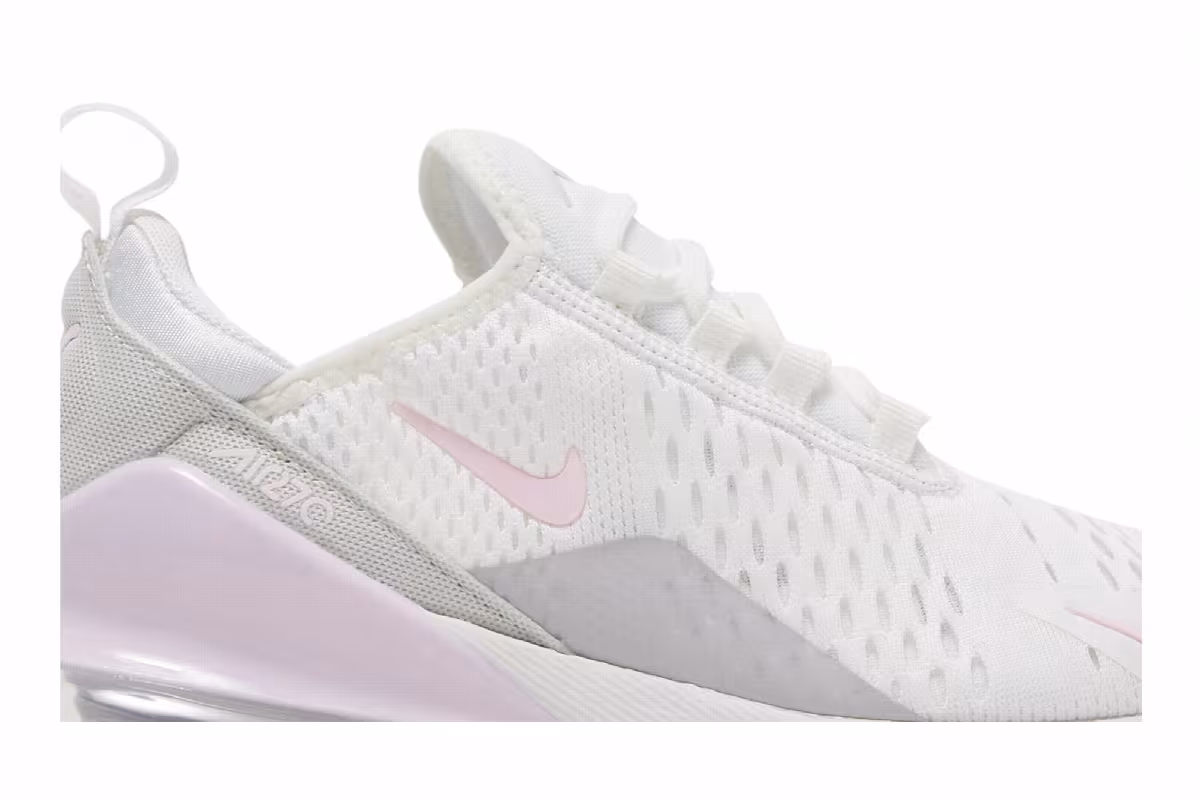 Nike Women's Air Max 270 Summit White Regal Pink, view 3
