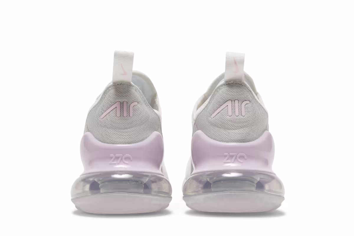 Nike Women's Air Max 270 Summit White Regal Pink, view 7