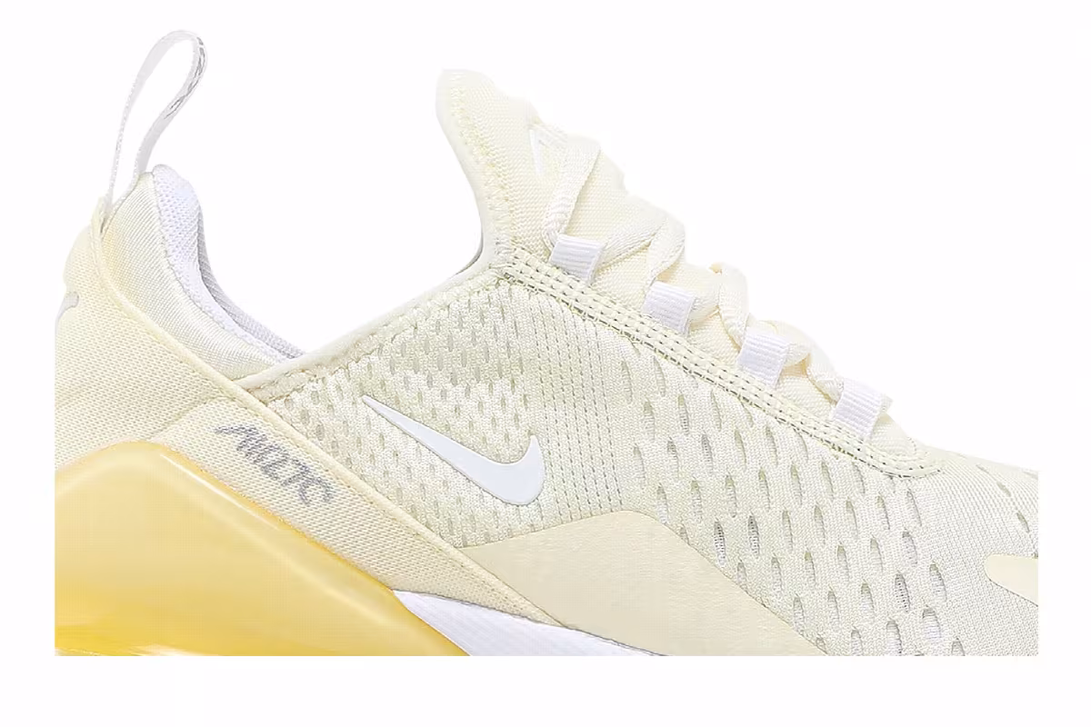Nike Women's Air Max 270 Coconut Milk Saturn Gold, view 3