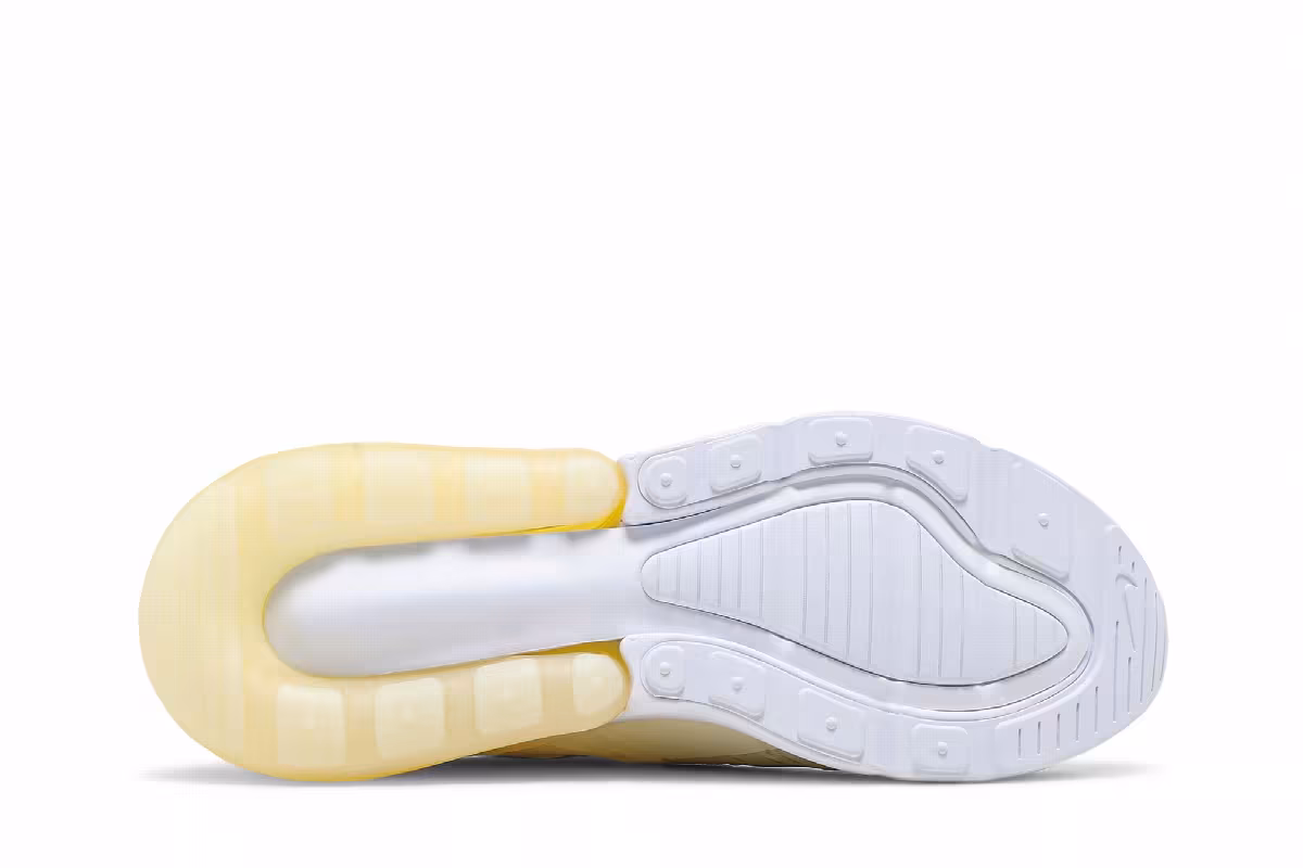 Nike Women's Air Max 270 Coconut Milk Saturn Gold, view 5