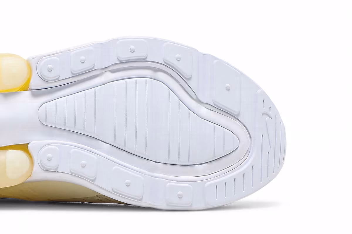 Nike Women's Air Max 270 Coconut Milk Saturn Gold, view 6