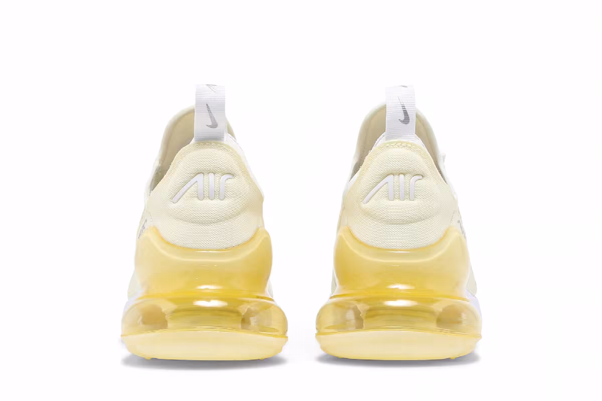 Nike Women's Air Max 270 Coconut Milk Saturn Gold, view 7