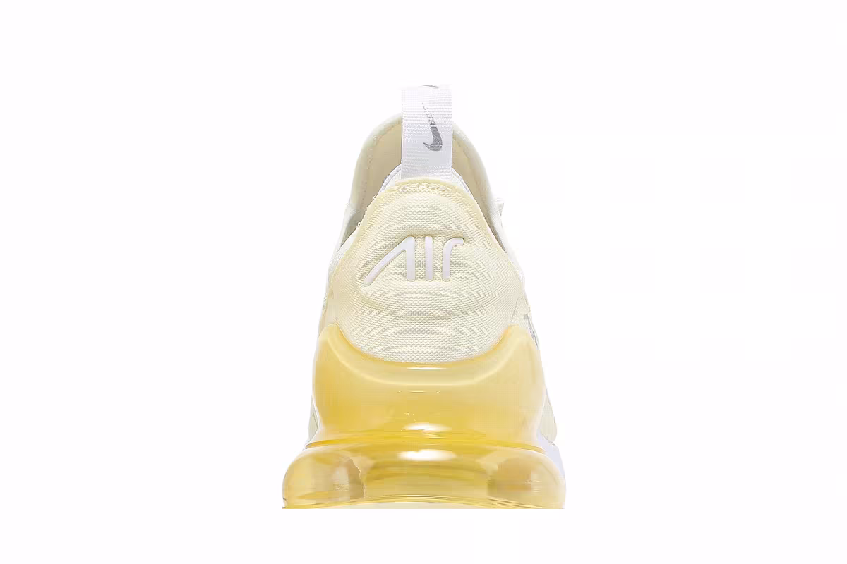 Nike Women's Air Max 270 Coconut Milk Saturn Gold, view 8