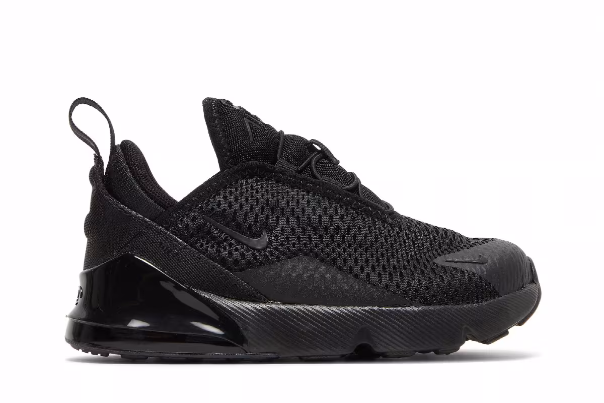 Nike Air Max 270 TD Triple Black, view 2