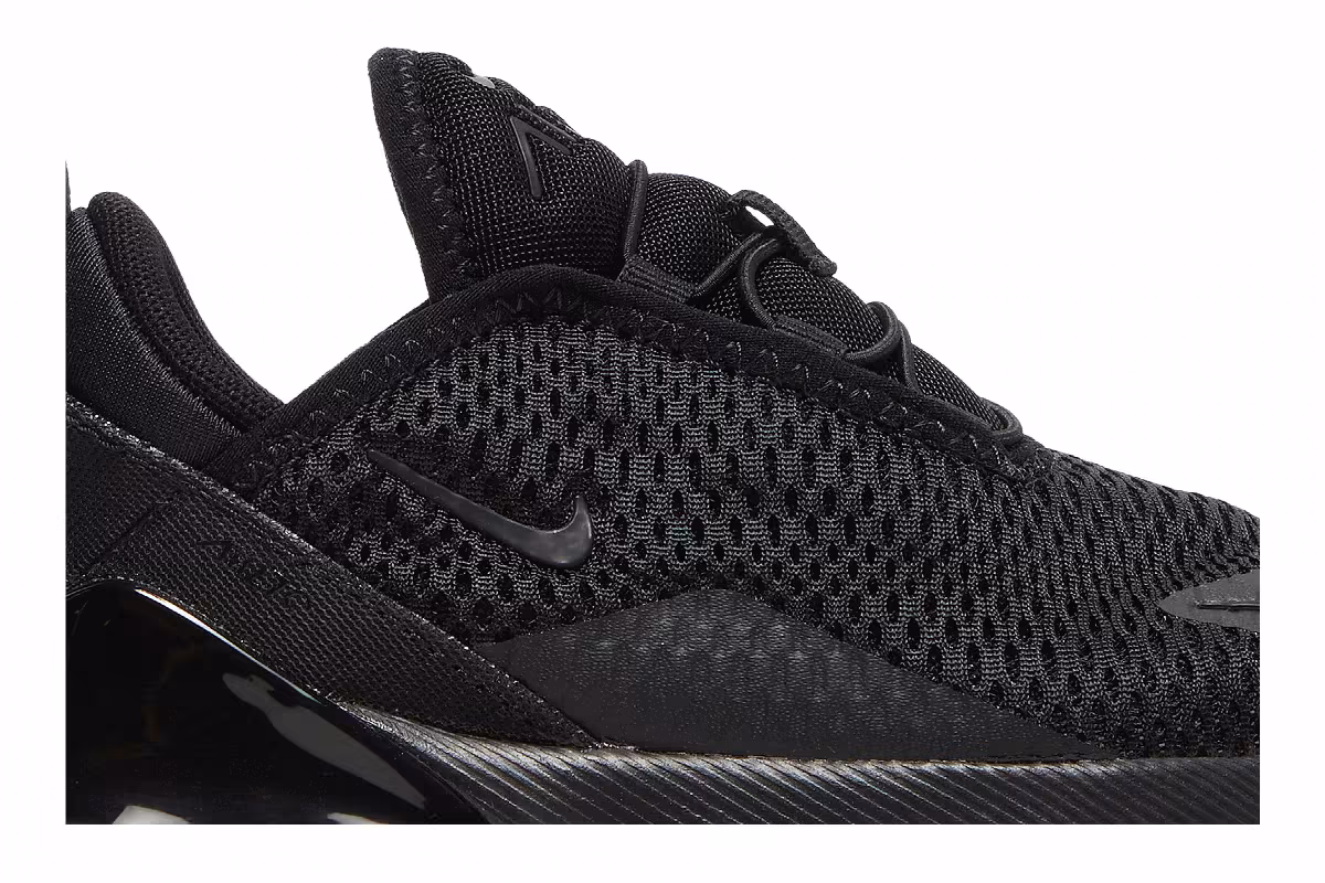 Nike Air Max 270 TD Triple Black, view 3