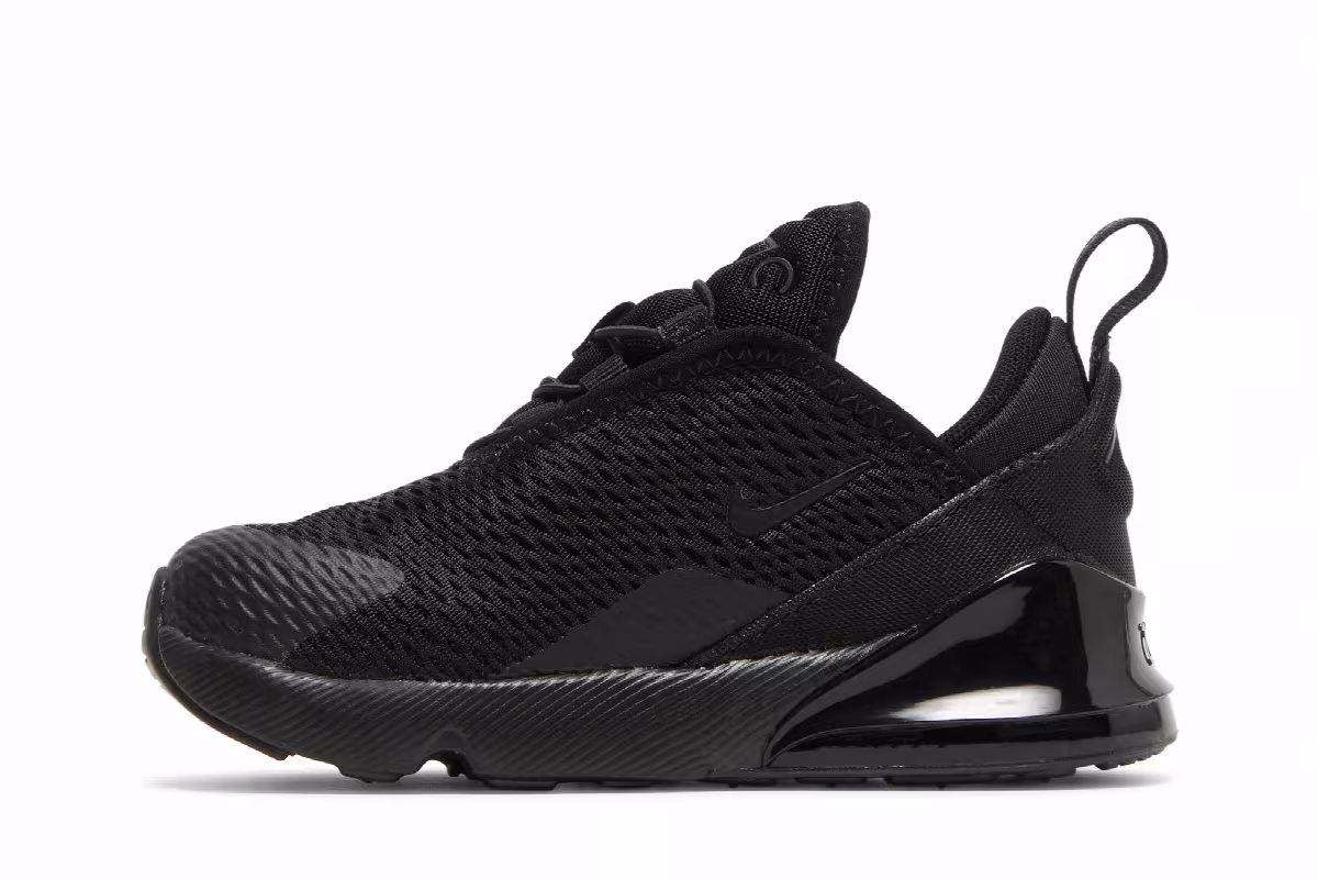 Nike Air Max 270 TD Triple Black, view 4