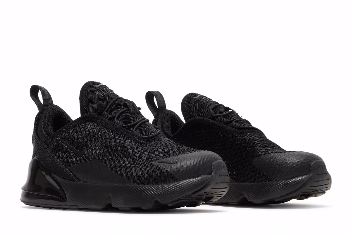Nike Air Max 270 TD Triple Black, view 9