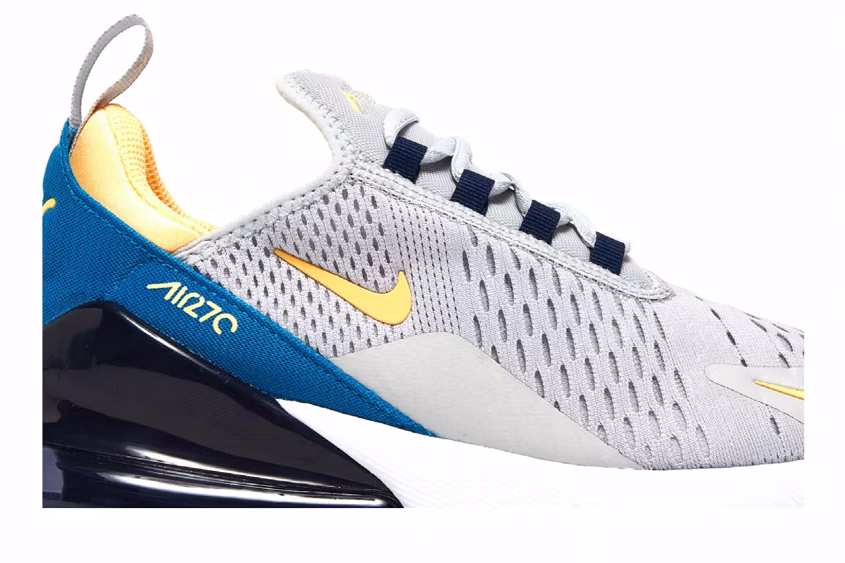 Nike Air Max 270 GS Grey Fog Midnight Navy, view 3