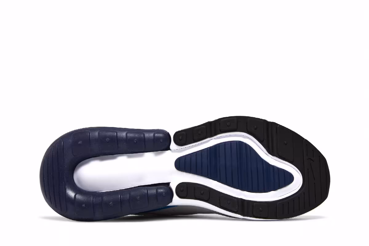 Nike Air Max 270 GS Grey Fog Midnight Navy, view 5