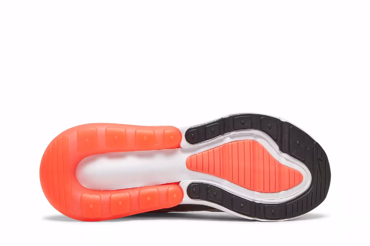 Nike Air Max 270 GS Light Smoke Grey Crimson, view 5