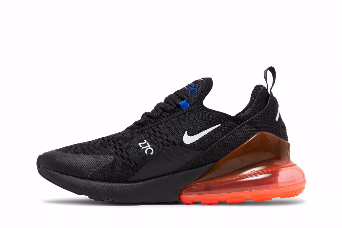 Nike Air Max 270 Black Bright Crimson, view 4